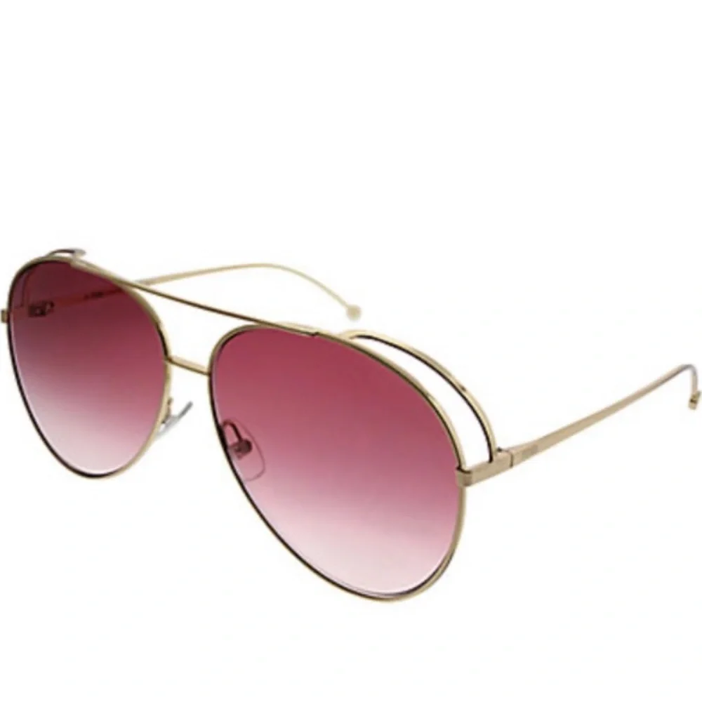 24 HR SALE‼️FENDI Women's FF0286/S Aviator63mm SunglassesMADE IN ITALY AUTHENTIC